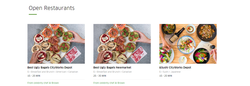 UberEATS Restaurants Auckland
