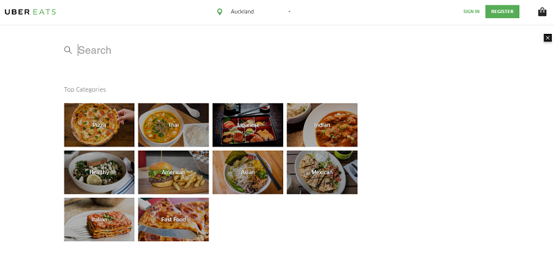 UberEATS Filter