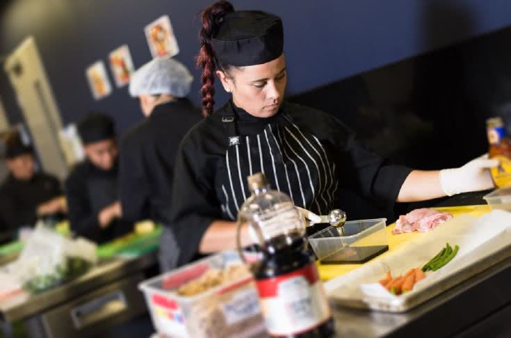 Nutrition initiative chefs at work